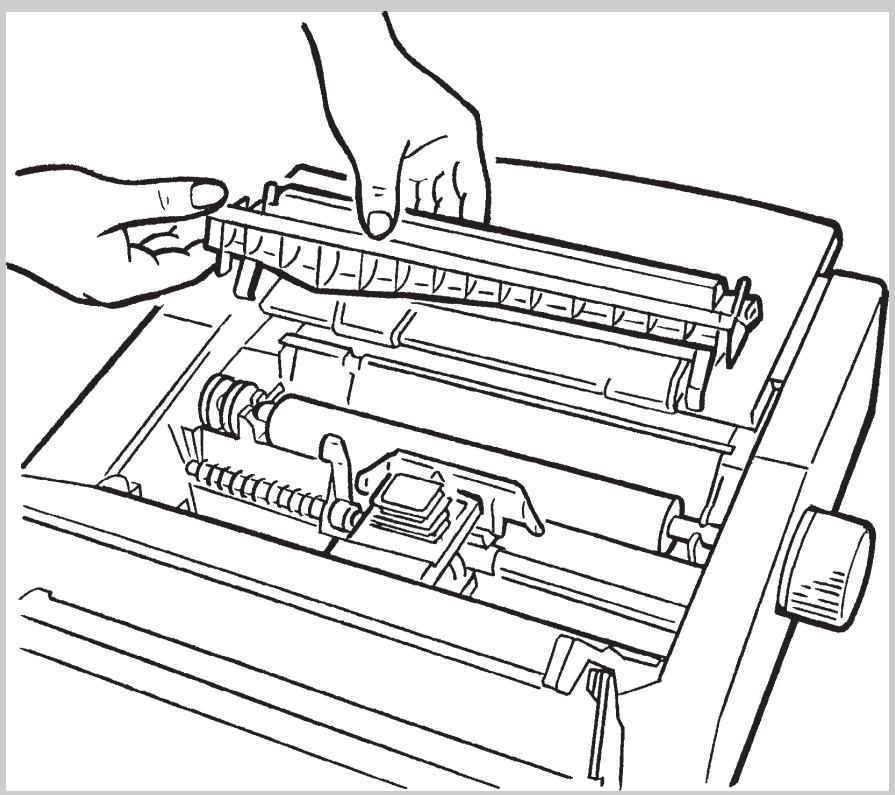 OKI ML 591 - O menu da impressora - 1