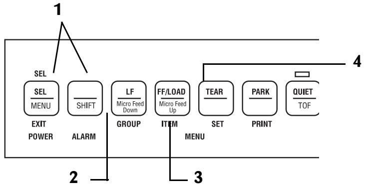 OKI ML 591 - Form Tear-Off Feature - 1