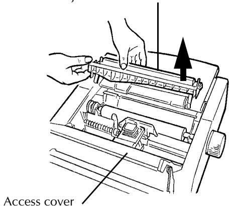 OKI ML 591 - Clearing Single-Sheet Feed Jams - 1