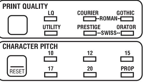 OKI ML 591 - Modo de Impresión : - 1