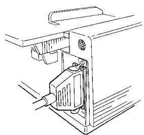 OKI ML 591 - Connect to Your Computer and to the Power Line - 2