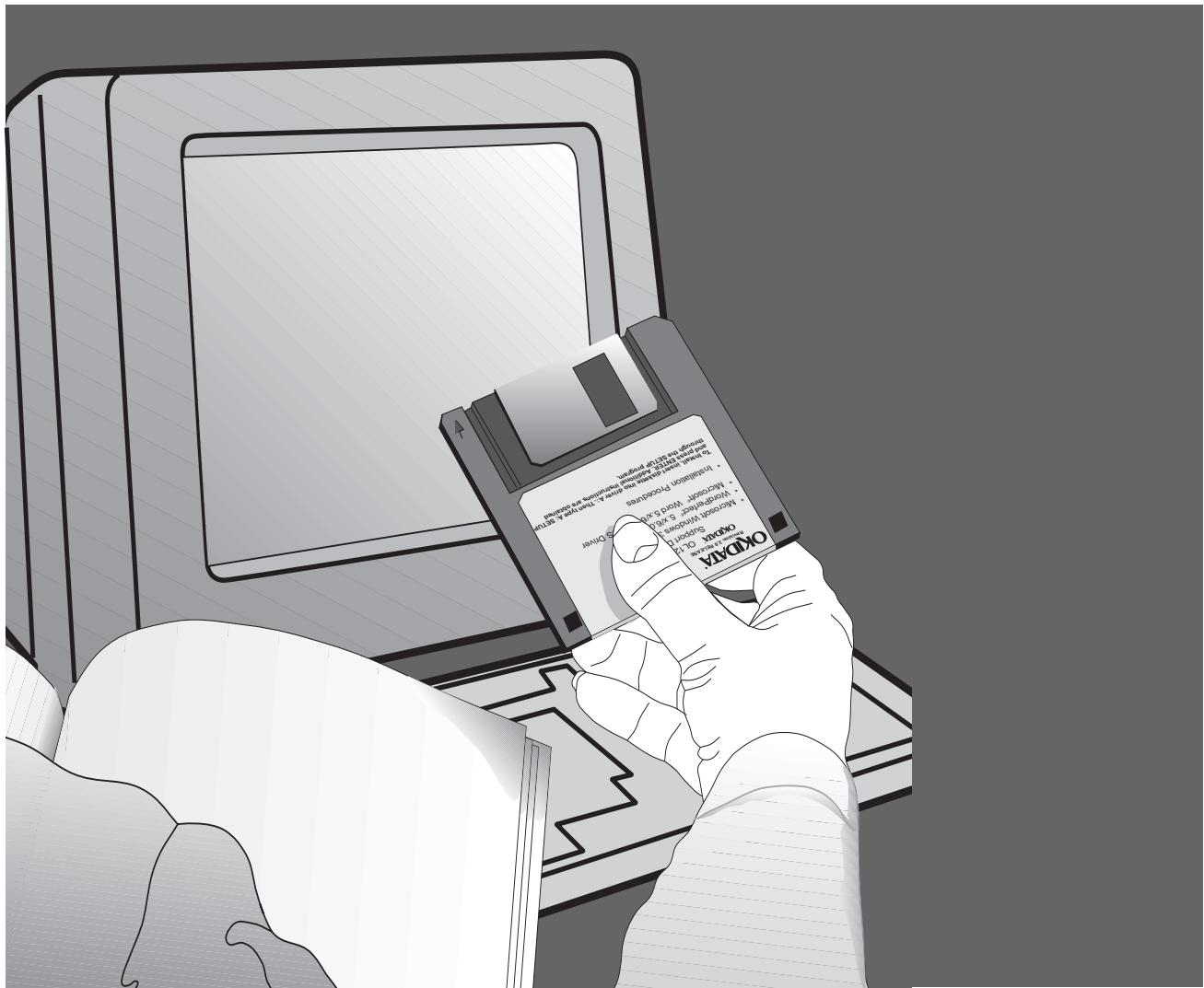 OKI ML 591 - La comprisión Rolling ASCII - 1