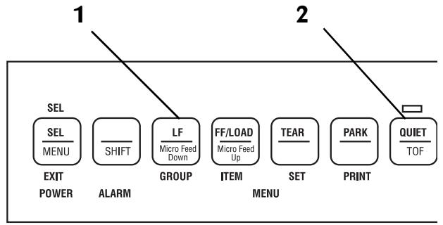 OKI ML 591N - The Rolling ASCII Test - 1