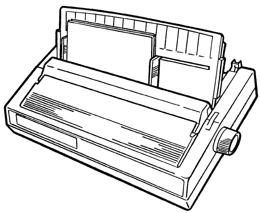 OKI ML 591N - Turn on the Printer - 1