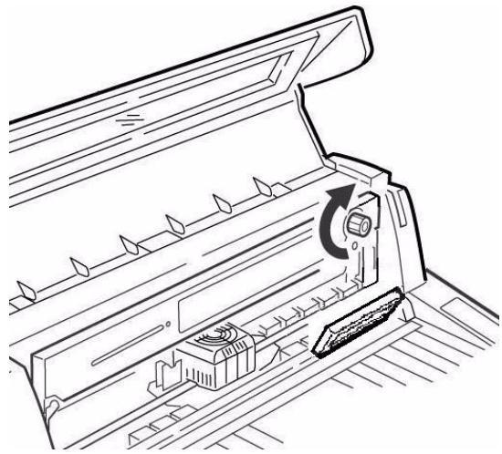OKI ML 8810 - Install the Ribbon Cartridge - 12