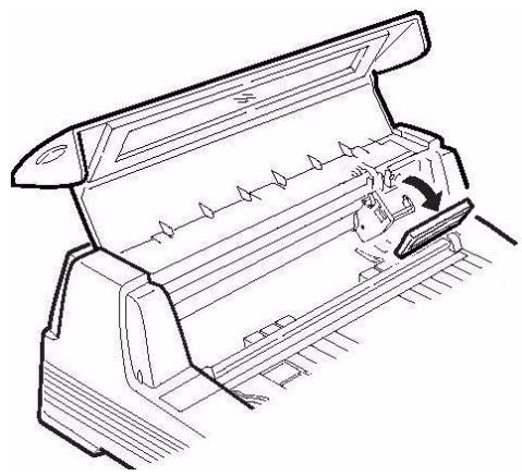 OKI ML 8810 - Retire la sujeción de envío del CZal de impresión - 3