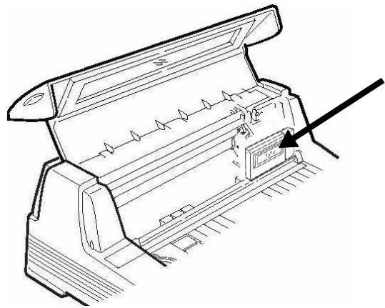 OKI ML 8810 - Remove the Printhead Shipping Restraint - 2