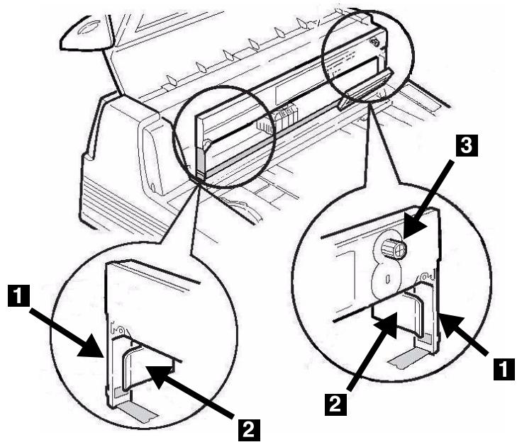 OKI ML 8810 - Install the Ribbon Cartridge - 9