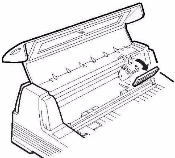 OKI ML 8810 - Install the Ribbon Cartridge - 7