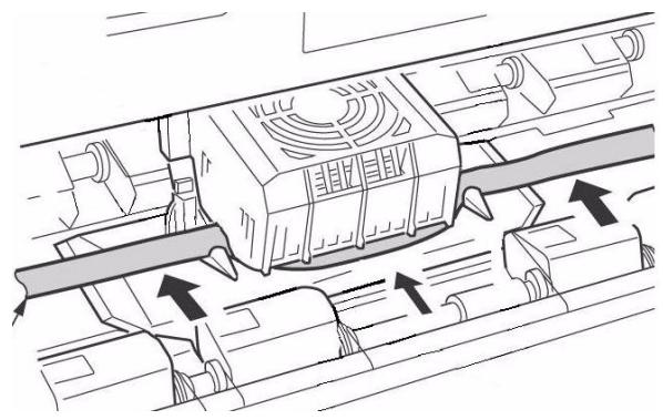 OKI ML 8810 - Instalación del cartucho de cinta - 10