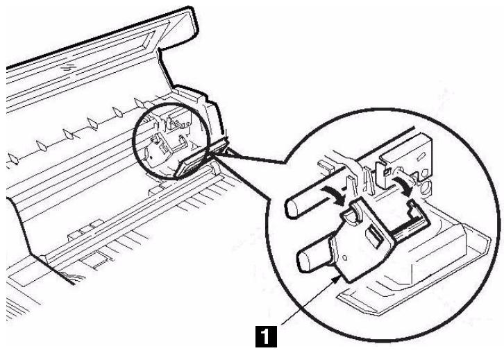 OKI ML 8810 - Remove the Printhead Shipping Restraint - 4