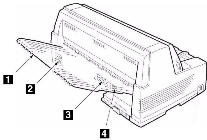 OKI ML 8810 - Vue arrière - 1