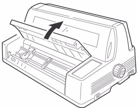 OKI ML 8810 - Colocação de formulários continuos - 1