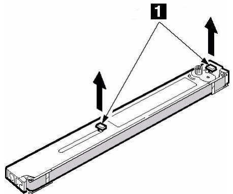 OKI ML 8810 - Install the Ribbon Cartridge - 5