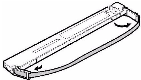 OKI ML 8810 - Install the Ribbon Cartridge - 6