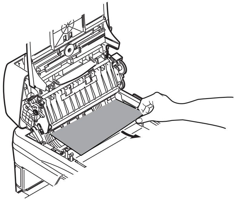 OKI MPS480MB - Dans la section chargeur du scanner... - 2