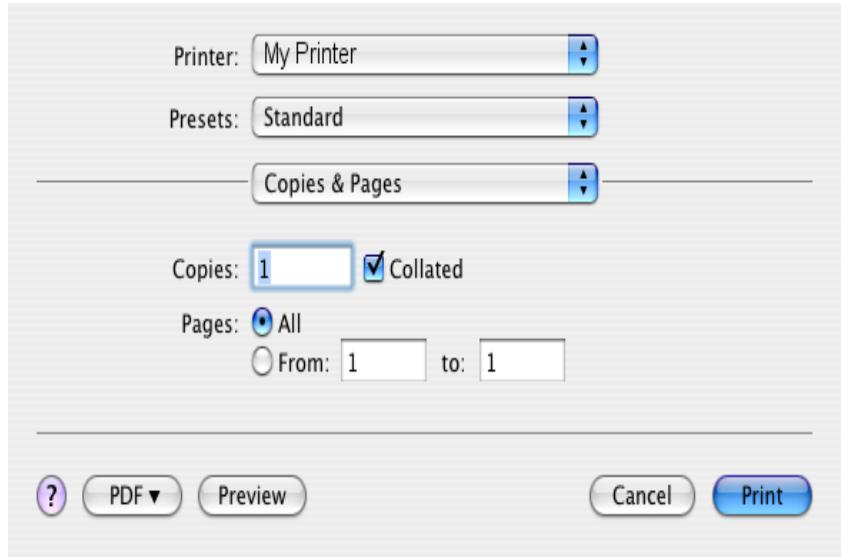 OKI MPS480MB - Définition des options d'impression - 1