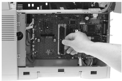 OKI PAGE 10EX - Installing the SIMM Card - 2