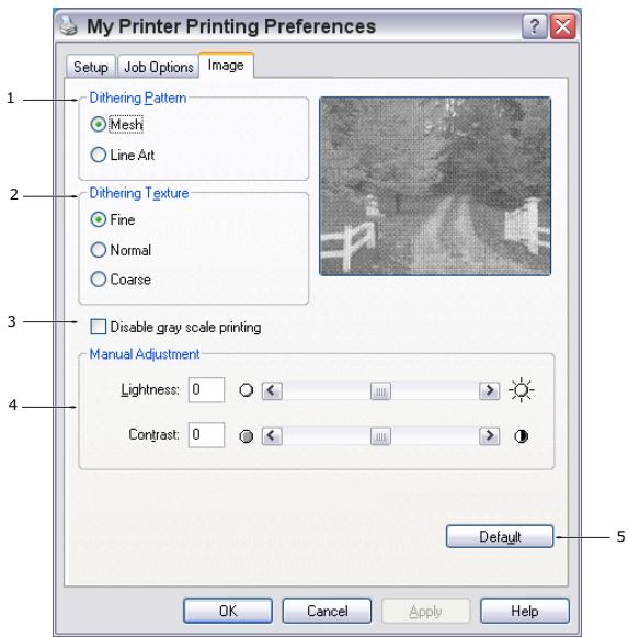 OKI B430DN - Onglet Image - 1