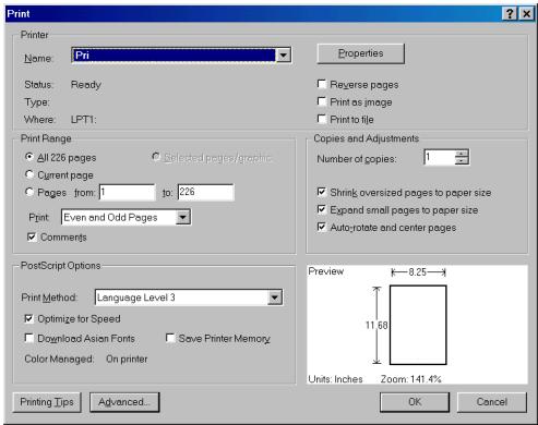 OKI B430DN - IMPRESSION DES PAGES - 1