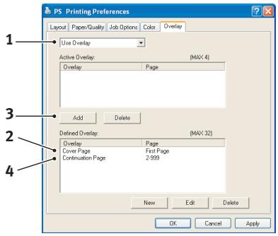 OKI B430DN - IMPRESSION EN UTILISANT DES SUPERPOSITIONS POSTSCRIPT - 1