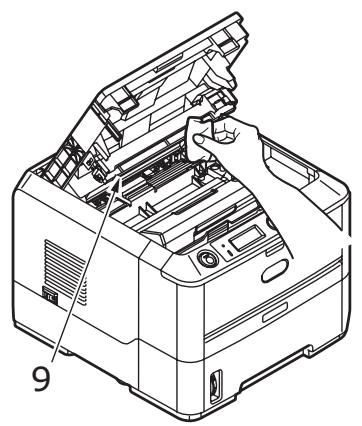 OKI B430DN - NETTOYAGE DE LA MATRICE À DEL - 1