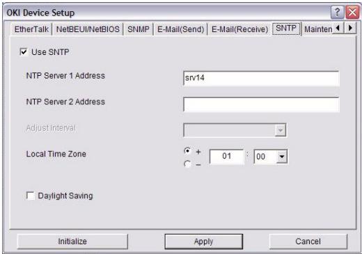 OKI C711WT - E-mail (Receive) Tab - 2