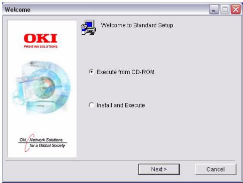 OKI C711WT - Select Oki Device Standard Setup. - 2