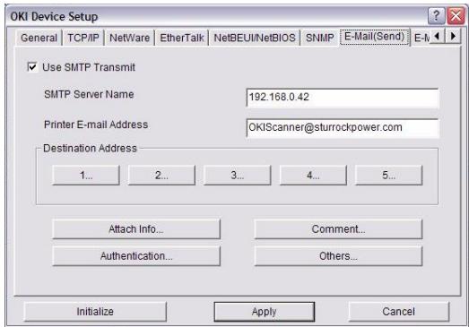 OKI C711WT - SNMP Tab - 2