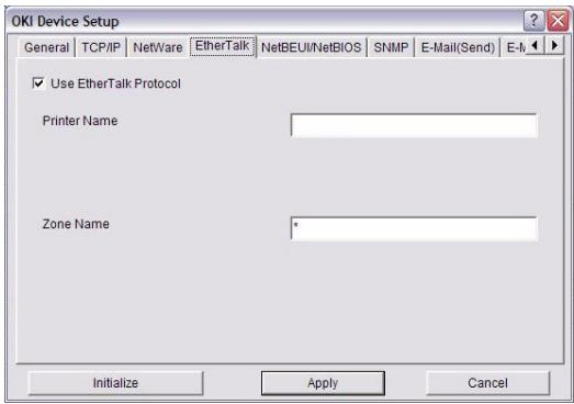OKI C711WT - EtherTalk Tab - 1