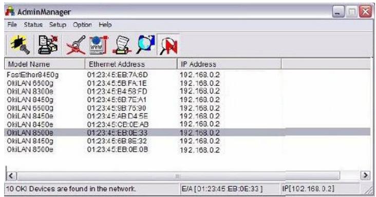 OKI C711WT - INTERFACE - 1