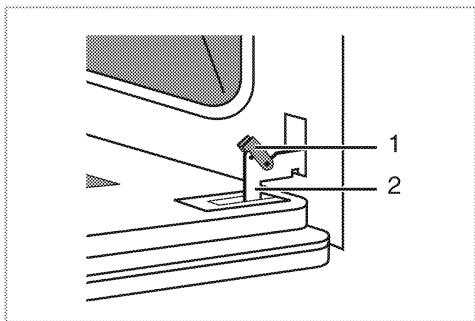 DOMEOS CV 54 BE - Démontage de la porte du four - 2