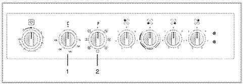 DOMEOS CV 54 BE - Sélectionnez une température et un mode de fonctionnement. - 1