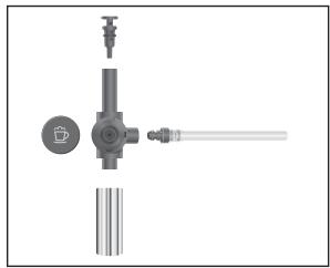 JURA ENA 3 - Dismantling and rinsing the Easy Cappuccino Frother - 1