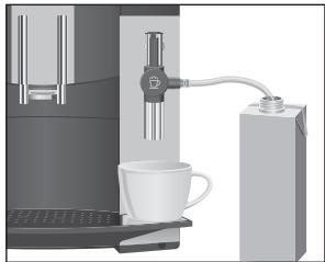 JURA IMPRESSA C5N - Milk foam - 2