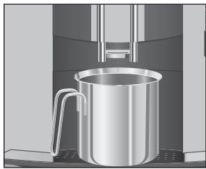 JURA IMPRESSA C5N - Cleaning following a prompt - 3