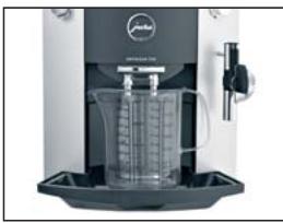 JURA IMPRESSA F505 - Mise en place du filtre (à la première mise en service) - 6