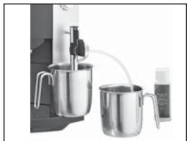 JURA IMPRESSA F505 - Nettoyage de la buse profi-auto-cappuccino - 1