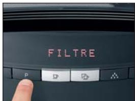 JURA IMPRESSA F505 - Mise en place du filtre (à la première mise en service) - 2