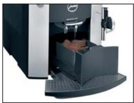 JURA IMPRESSA F505 - Mise en place du filtre (à la première mise en service) - 8
