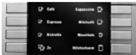 JURA IMPRESSA X9 - Touches de programmation - 1