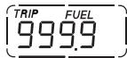 DUCATI 1098 R - Indicateur de distance parcourue en réserve (TRIP FUEL) - 2