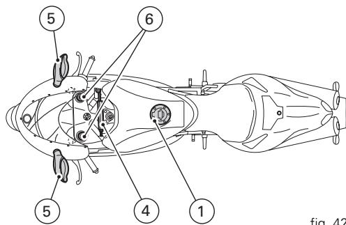 DUCATI 1098 R BAYLISS - Position on motorcycle (fig. 42) - 2