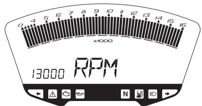 DUCATI DESMOSEDICI RR - Engine idle RPM setting (RPM) - 3