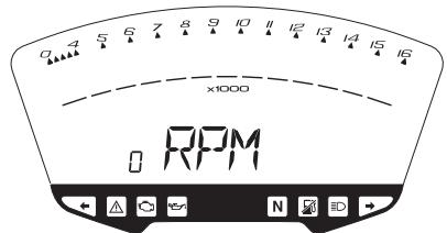 DUCATI DESMOSEDICI RR - Engine idle RPM setting (RPM) - 1