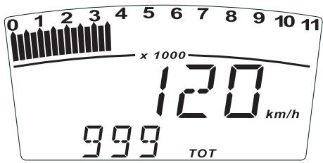 DUCATI HYPERMOTARD 1100 - Maintenance indicator - 1