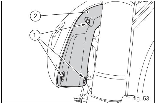 DUCATI HYPERMOTARD 1100 - Right side body panel - 1