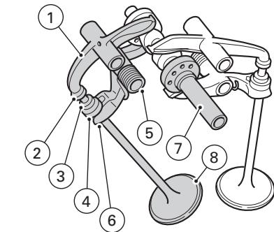 DUCATI MONSTER 1100 - Desmodromic timing system (fig. 103) - 1
