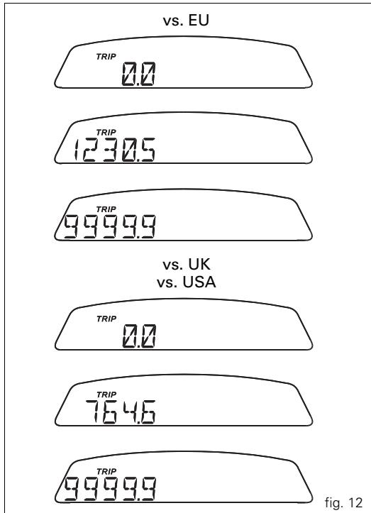 DUCATI MONSTER 1100 - "TRIP" meter - 1