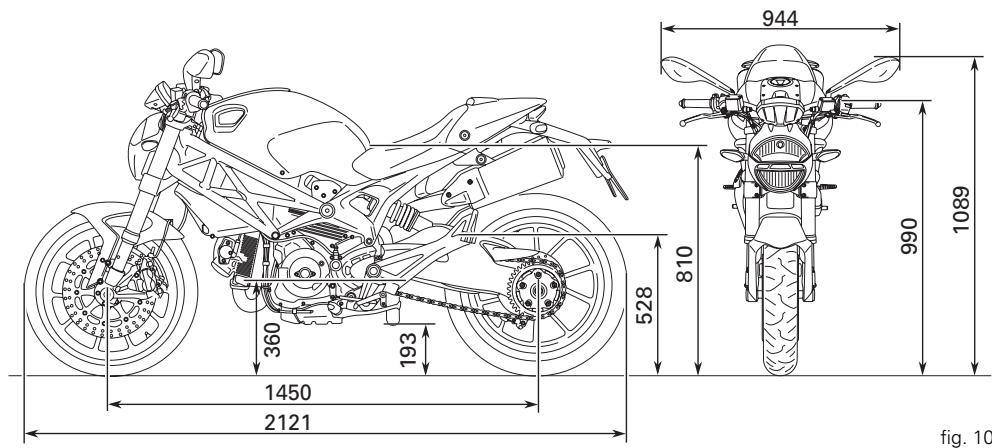 DUCATI MONSTER 1100 - Warning - 1
